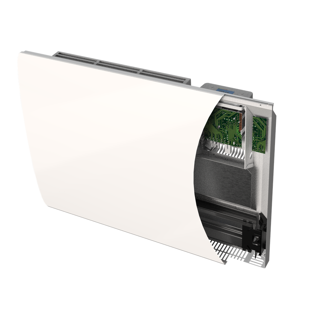 Radiateur Oslo 2 - horizontal - 1500W - blanc satiné