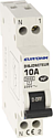 Disjoncteur  1P+N 10A NF courbe C connexion vis haut/bas 3kA