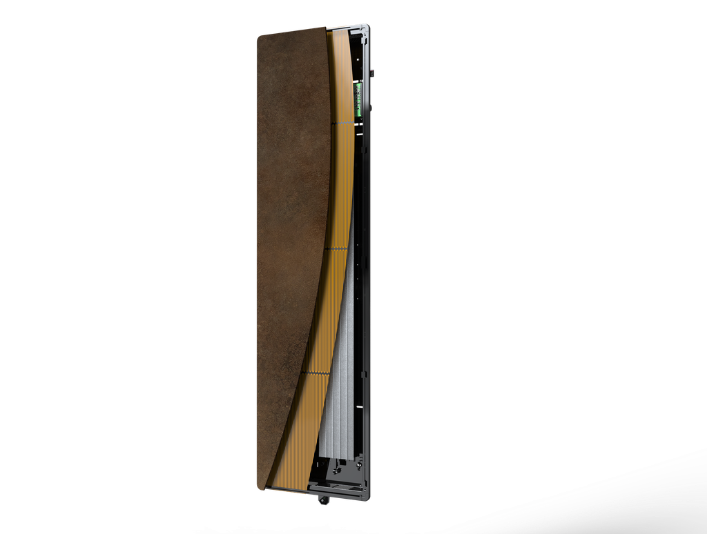 Radiateur connecté KERAMOS nativ Horizontal 1000W Céramique blanc ardoise