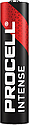 10 Pile alcaline LR03 - AAA Duracell Procell Intense 1.5V 1.461Ah