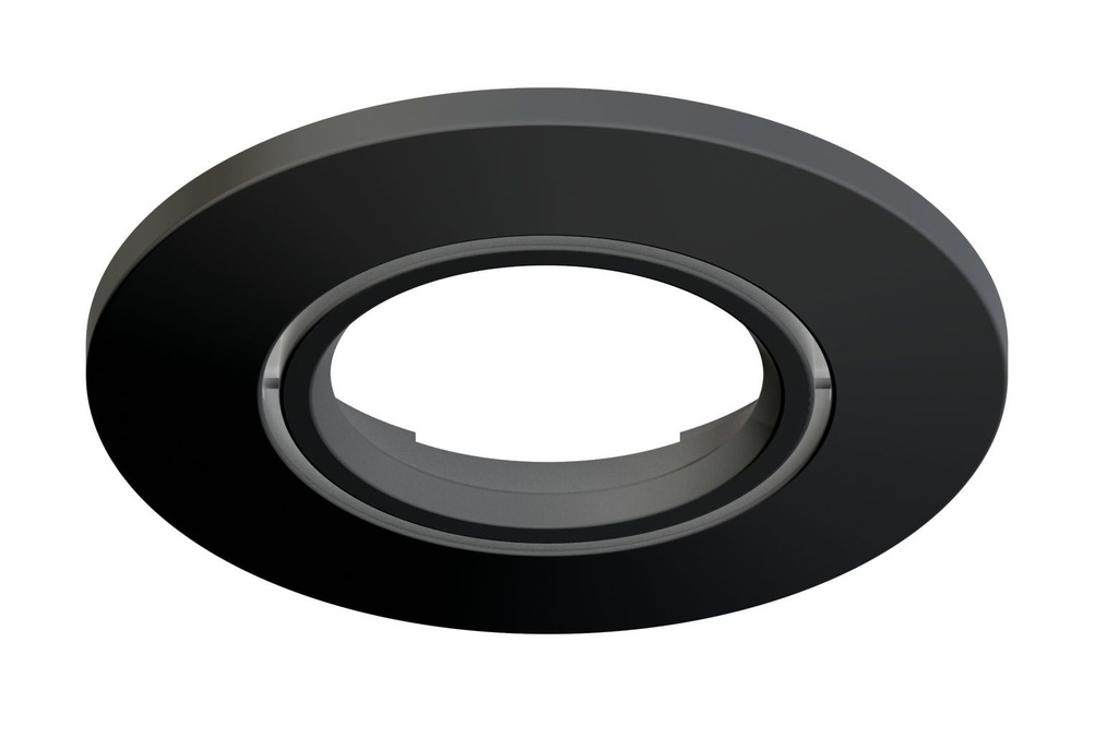 Collerette clipsable pour encastré EDOS, couleur : noir