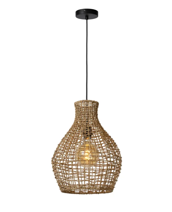 ALBAN Suspension-Nature.-Ø35-1xE27-40W-Jonc d.