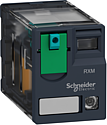Harmony Relay RXM - relais miniature - embrochab - test+DEL - 4OF - 6A - 24VDC