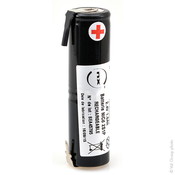 Pack(s) Batterie Nicd 2x SC HT 2S1P ST4 2.4V 1.6Ah Fast