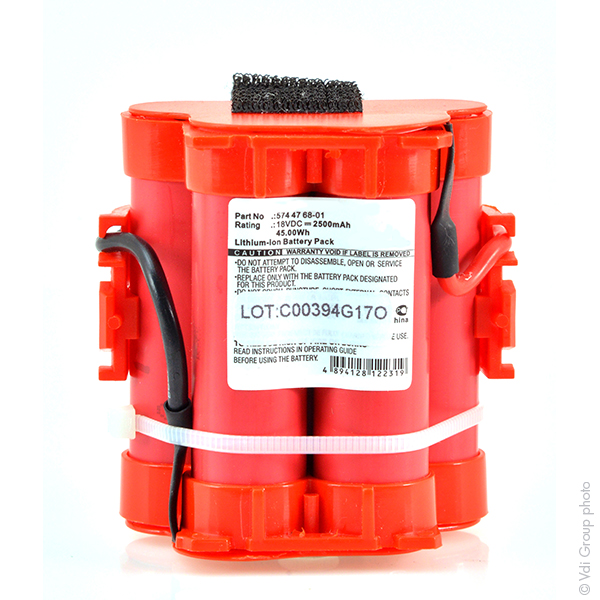 Batterie(s) Batterie tondeuse 18V 2.5Ah