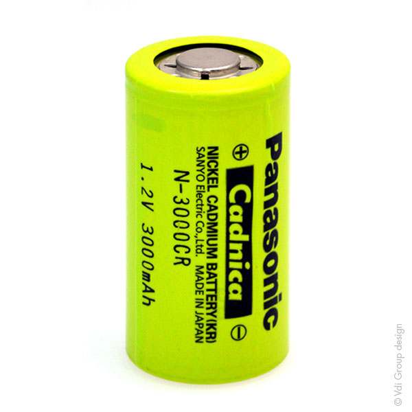 Unité(s) Accu NiCd N-3000CR GAINE 1.2V 3000mAh