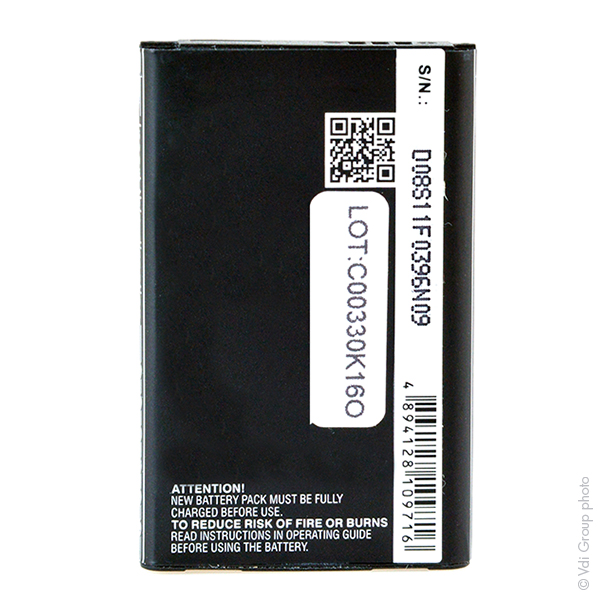 Blister(s) x 1 Batterie téléphone portable pour Samsung 3.7V 1200mAh