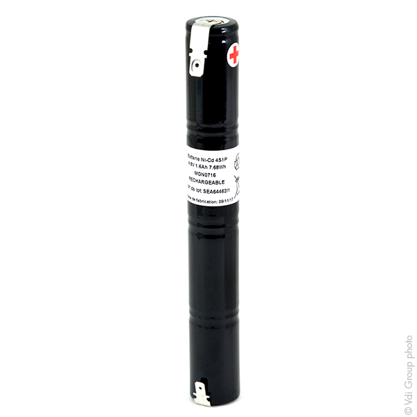 Batterie(s) Batterie eclairage secours 4x SC HT 4S1P ST4 4.8V 1600mAh Fast