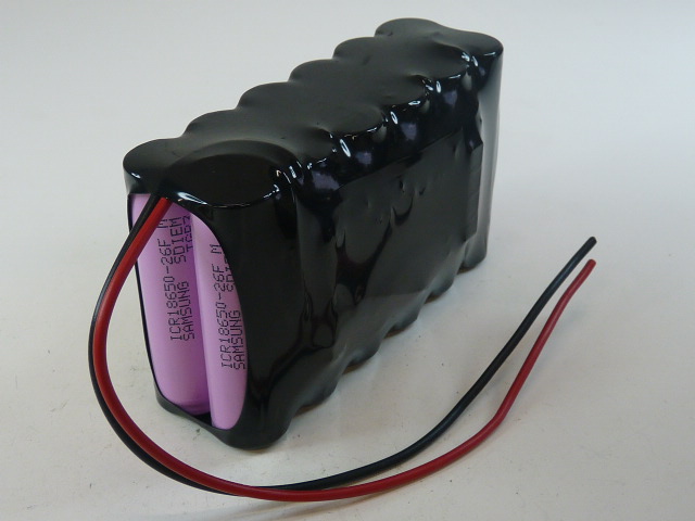 Pack(s) Batterie Li-Ion 12x 18650 6S2P ST2 21.6V 7Ah F200
