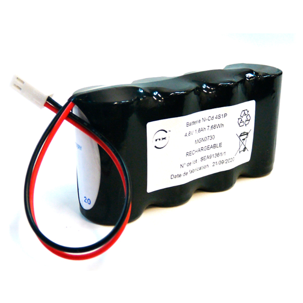 Pack(s) Batterie Nicd 4x SC VNT 4S1P ST1 4.8V 1600mAh Molex
