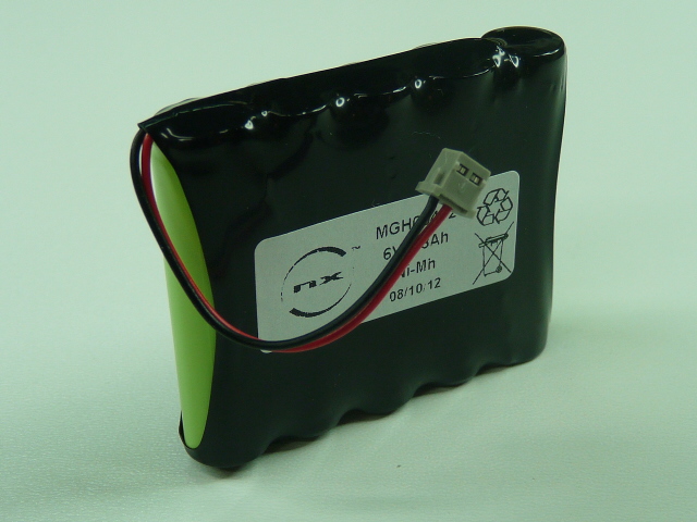 Pack(s) Batterie Nimh 5x AAA 5S1P ST1 6V 800mAh JST