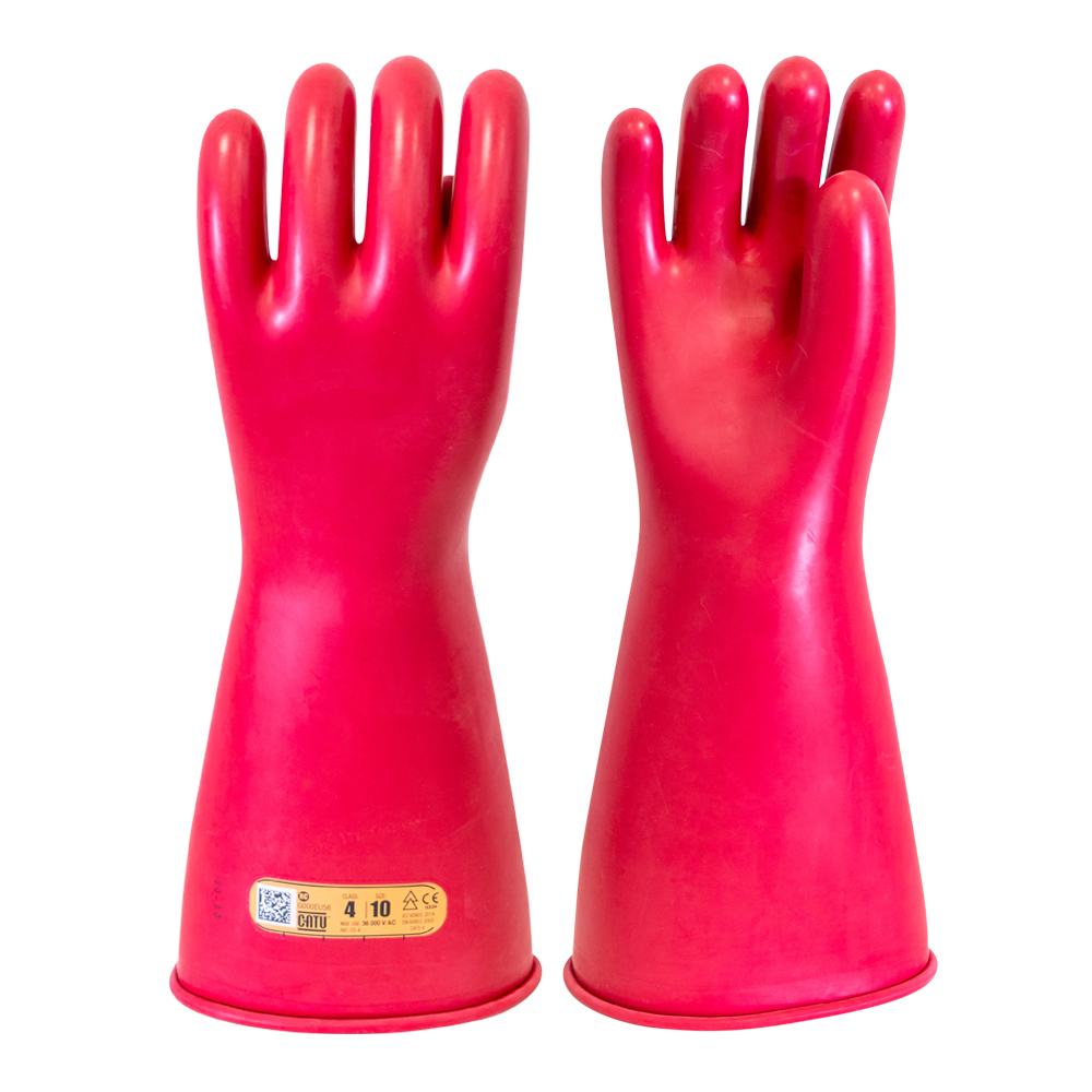 gants isolants cei classe 4 taille 10 rouge