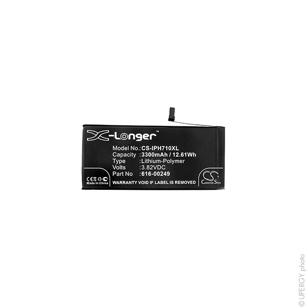 Blister(s) x 1 Batterie téléphone portable pour iPhone 7 Plus 3.82V 3300mAh