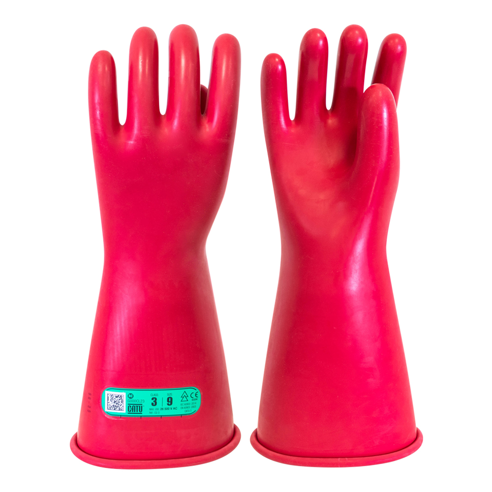 gants isolants cei classe 3 taille 8 rouge