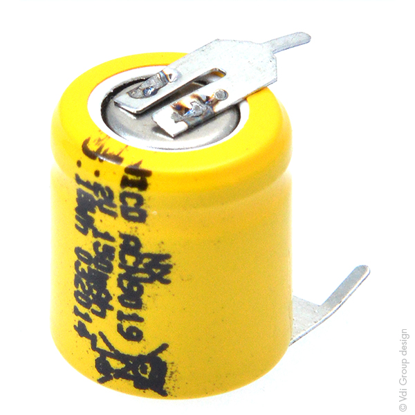Accumulateur(s) Accus Nicd industriels 1/3AA NX 1.2V 150mAh CI2-