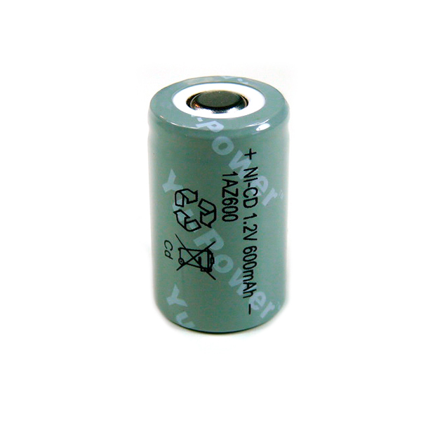 Unité(s) Accu NiCd 1/2A 1AZ600 1.2V 600mAh FT