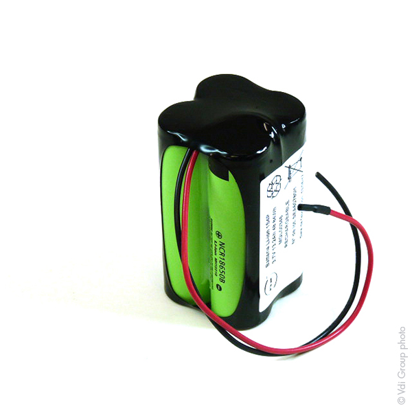 Pack(s) Batterie Li-Ion 4x 18650 1S4P ST2 3.6V 13.2Ah F