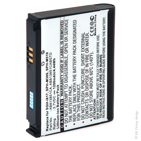 Blister(s) x 1 Batterie téléphone portable pour Samsung 3.7V 1200mAh