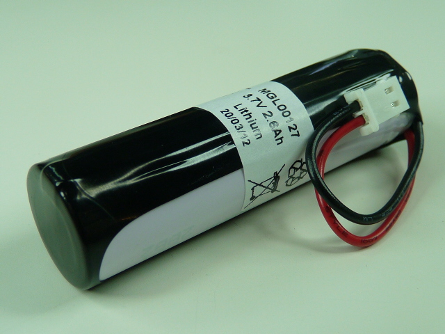 Pack(s) Batterie Li-Ion 1x 18650 + PCM 3.6V 3.5Ah Molex