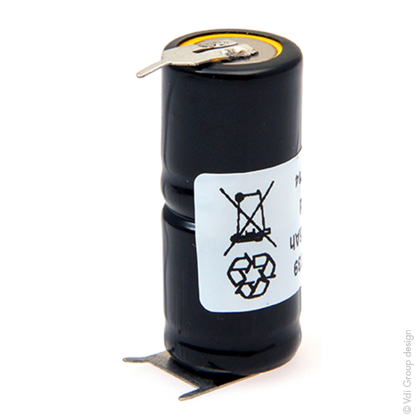 Pack(s) Batterie Nicd 2x 1/3AA NX 2S1P ST4 2.4V 150mAh P3
