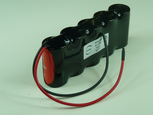 Pack(s) Batterie Nicd 5x SC VRE 5S1P ST1 6V 1.6Ah F150