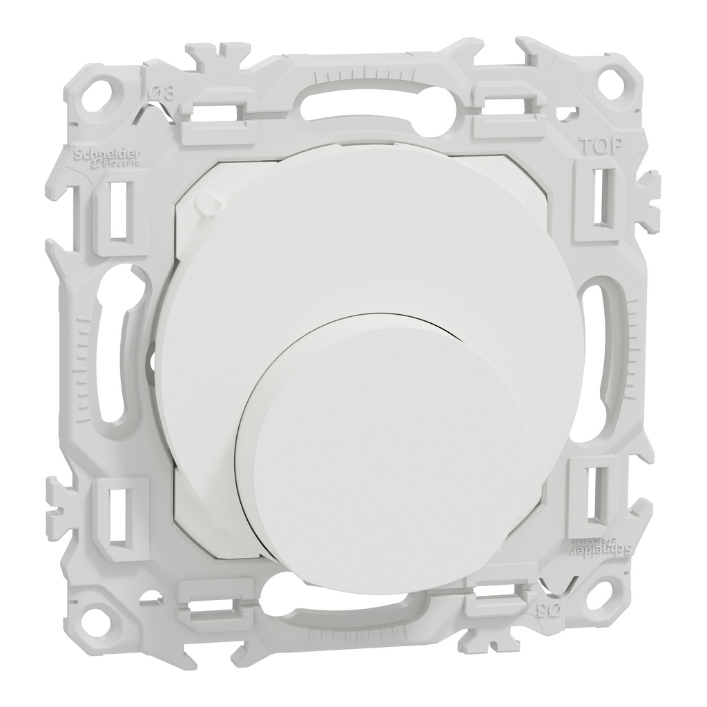 Odace - sortie de câble - serre câble 6 à 12 mm² - blanc craie