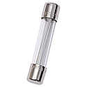 Fusible miniature GDL - Temporisé 250VAC 3A 6,3x32 Capsule