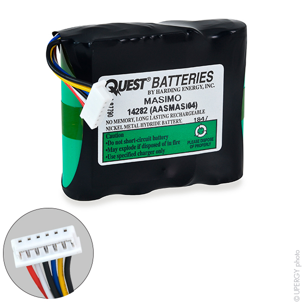Batterie(s) Batterie médicale rechargeable Masimo 4.8V 1.7Ah