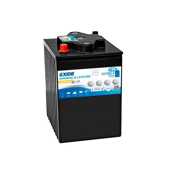Batterie(s) Batterie plomb etanche gel EXIDE Equipment GEL ES1000-6 (1000Wh) 6V