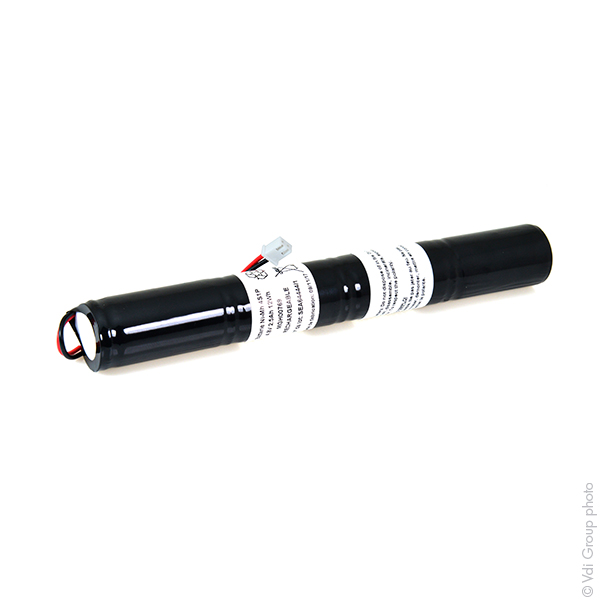 Pack(s) Batterie eclairage secours 4x SC HT 4S1P ST4 4.8V 2.5Ah JST