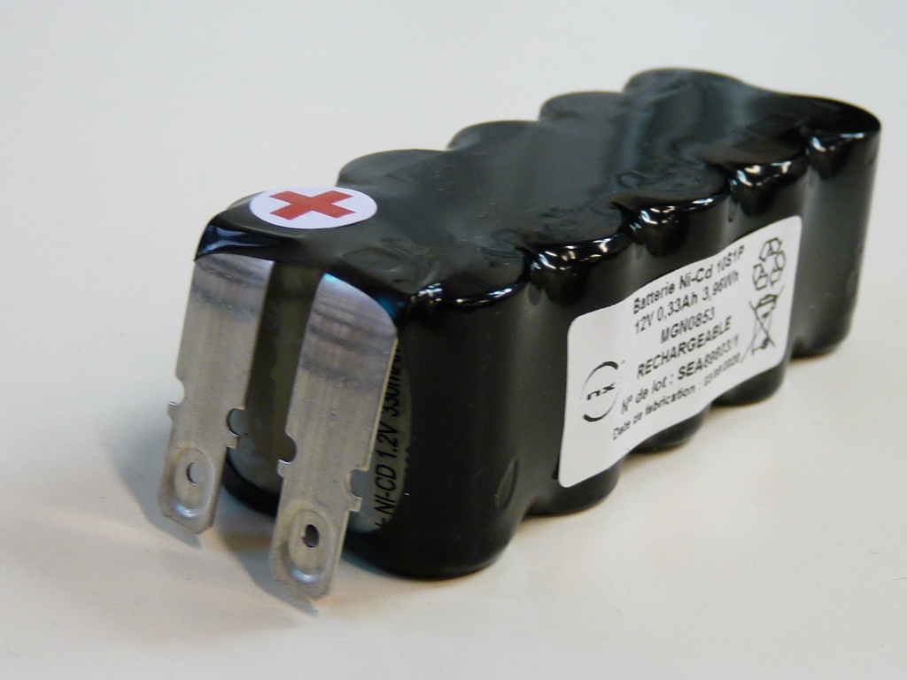 Pack(s) Batterie Nicd 10x 1/2AA 10S1P ST2 12V 270mAh FAST