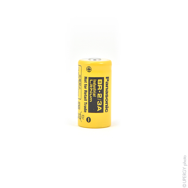 Pile(s) Pile lithium Panasonic BR2/3A 3V 1.2Ah