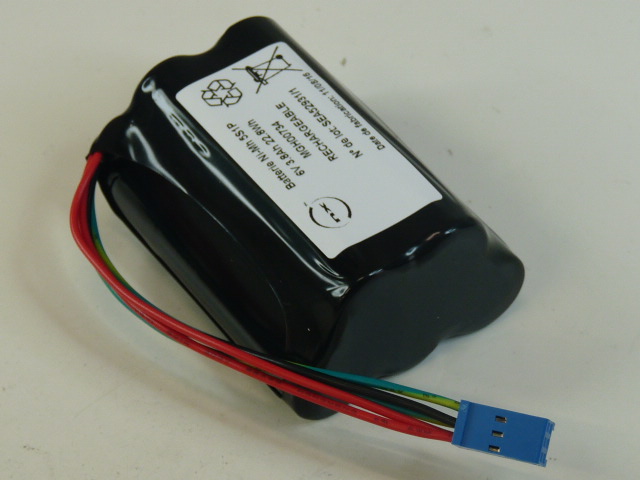 Pack(s) Batterie Nimh 5x 7/5A 5S1P ST7 F100 6V 3.8Ah AMP