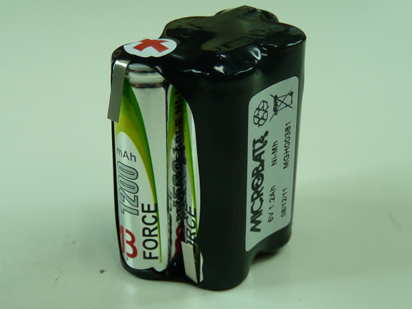 Pack(s) Batterie Nimh 5x AA MB 5S1P ST7 6V 1200mAh T2