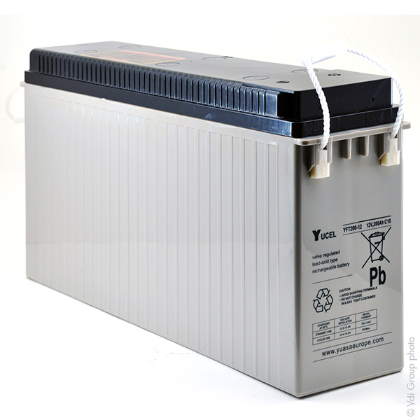 Unité(s) Batterie telecom YUCEL YFT200-12 12V 210Ah M6-F
