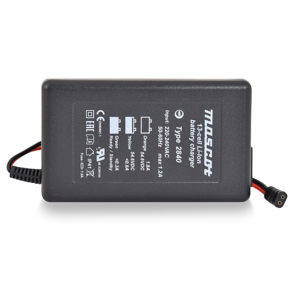 Unité(s) Chargeur lithium-ion Mascot 2840LI 13S 54.6V/1.8A 110-230V
