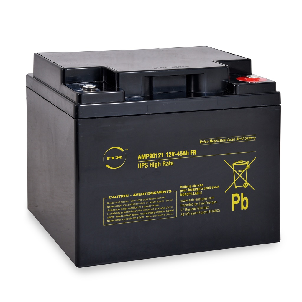 Unité(s) Batterie onduleur (UPS) NX 45-12 UPS High Rate FR 12V 45Ah M6-F