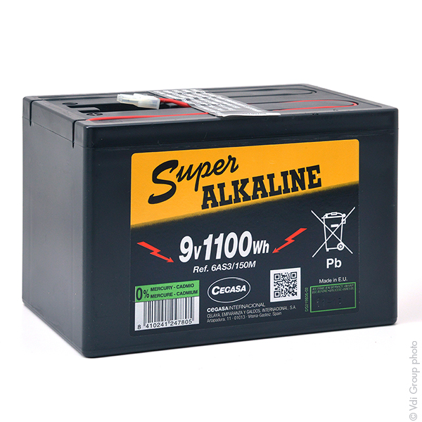 Pile(s) Pile depolarisation air alcaline eZ8 9/150M 9V 150Ah