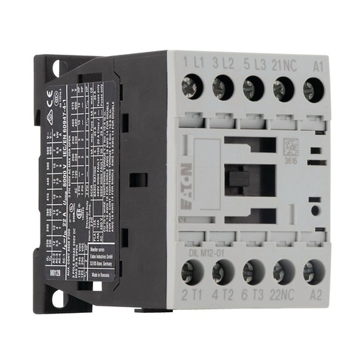 [EAT276865] Contacteur de puissance, 3p+1O, 5.5kW/400V/AC3