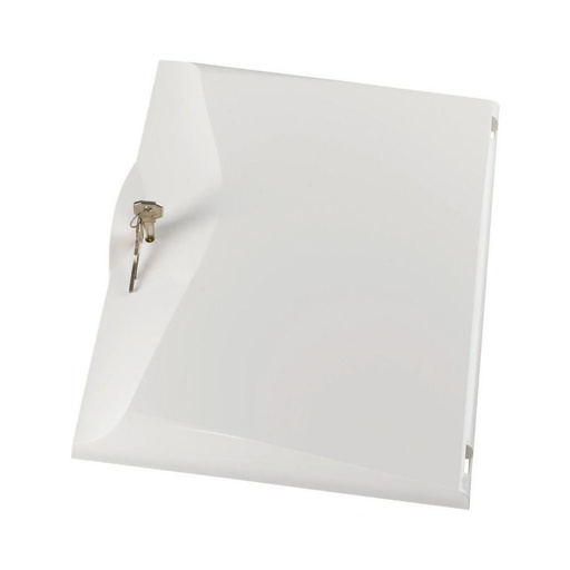 [EAT294878] Porte opaque RAL9010 - avec serrure