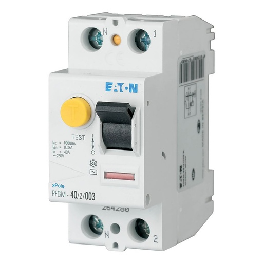 [EAT264280] Interrupteur différentiel PFGM, 2P, 40A 30mA type AC