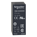 [SCHRSB2A080F7] Harmony Relay RSB - relais PCB embrochable - 2OF - 8A - 110VAC