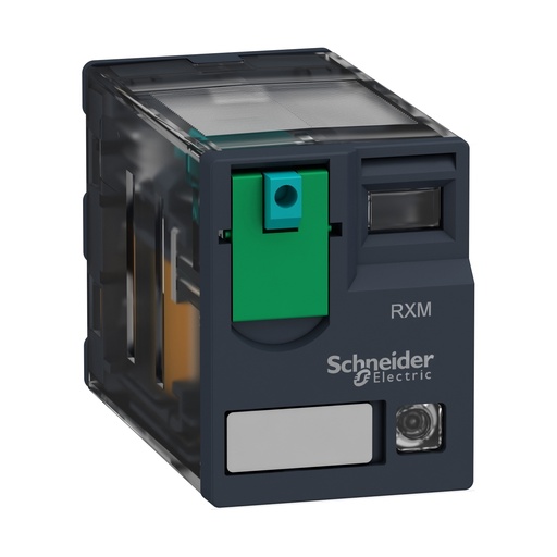 [SCHRXM4AB2JD] Harmony Relay RXM - relais miniature - embrochab - test+DEL - 4OF - 6A - 12VDC