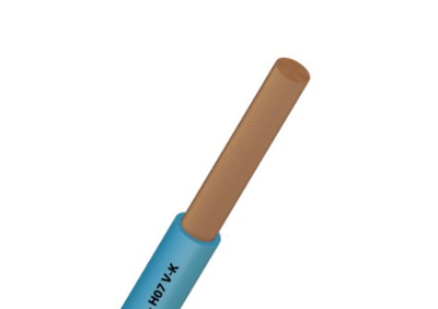[CBE11334111] H07 V-K 6 BLEU CL.    C100  RAL 5012