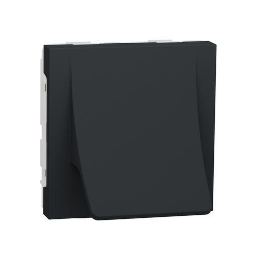 [SCHNU386254] Unica - sortie de câble - pour câble Ø 6 à 12mm - 2 mod - Anthr - méca seul