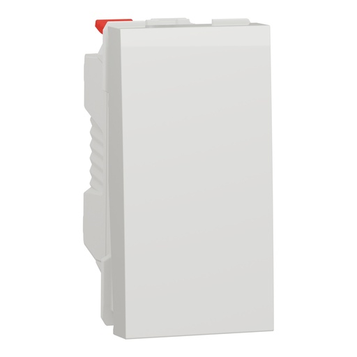 [SCHNU310318F] Unica - va-et-vient - 10A - connexion rapide - 1 mod - Blanc - méca seul - boîte