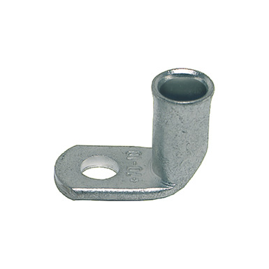 [KLKCTE35-10] Cosses tubulaires équerres en cuivre 35 mm² M10, selon NFC 20-130