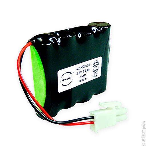 [ENIMGH00124] Pack(s) Batterie médicale rechargeable OMRON HEM907 4.8V 1.5Ah