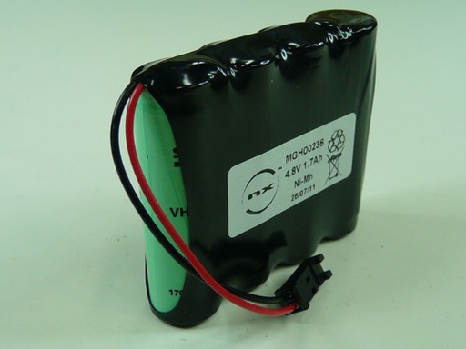 [ENIMGH00236] Batterie(s) Batterie Nimh 4x AA 4S1P ST1 4.8V 2000mAh HE14