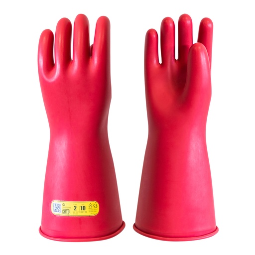 [CATCG-2-11-NR] gants isolants cei classe 2 taille 11 rouge